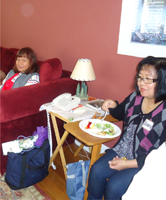 Rosalinda & Rosario ~ two of our wonderful night owls ~